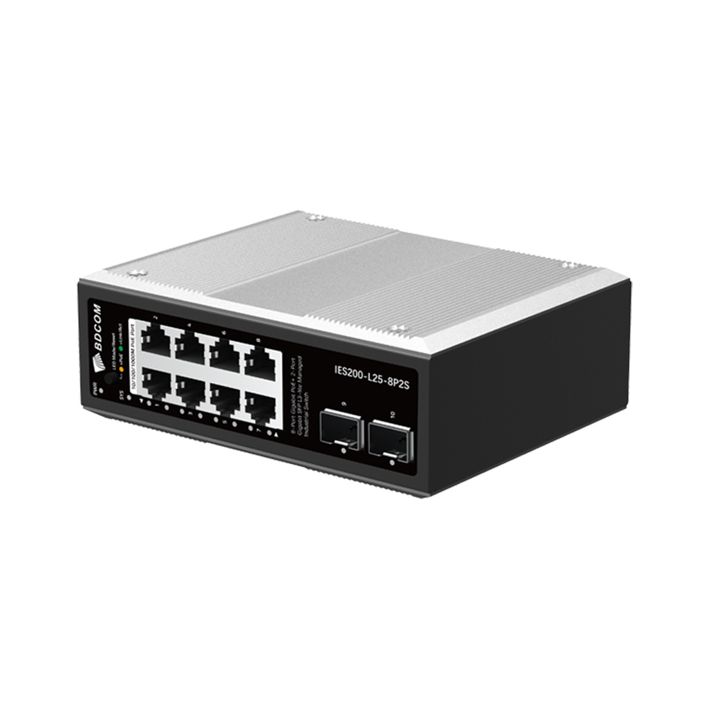 Коммутатор BDCOM IES200-L25-8P2S
