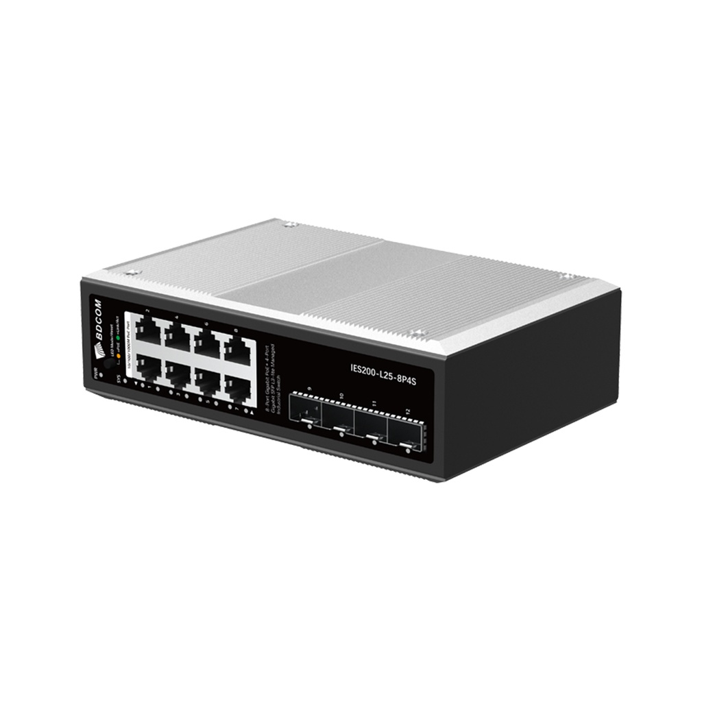 Коммутатор BDCOM IES200-L25-8P4S