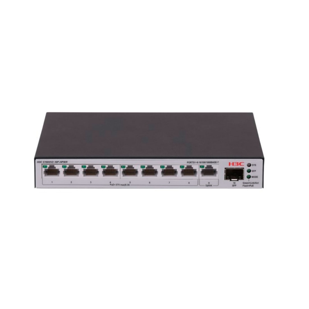 Коммутатор H3C LS-1600V2-10P-HPWR-GL