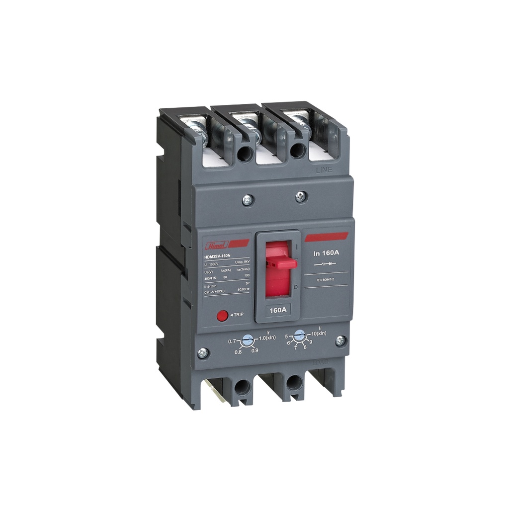 Автоматический выключатель Himel HDM3SV-160F 3P 160A 36kA с регулировкой