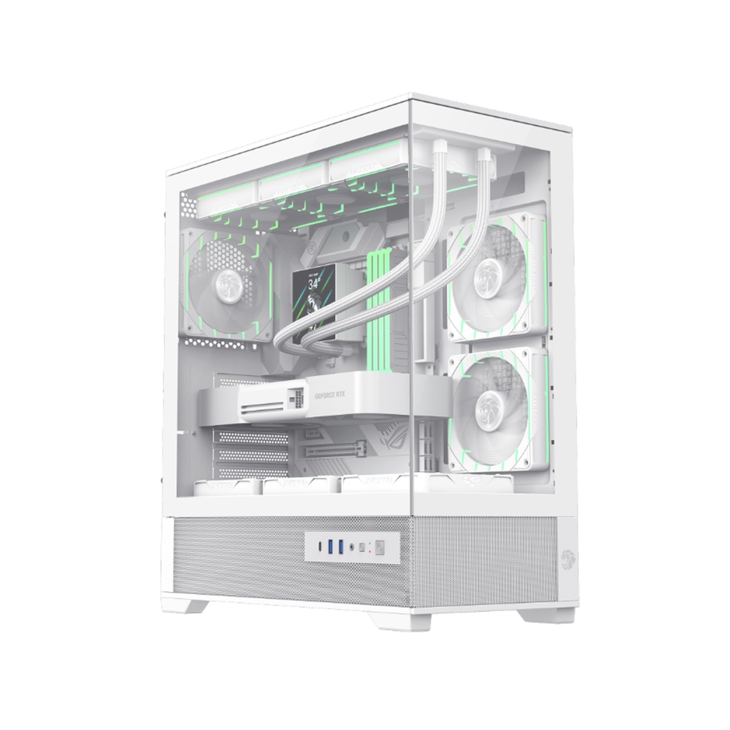 Компьютерный корпус Gamemax VISTA 2 AW White без Б/П
