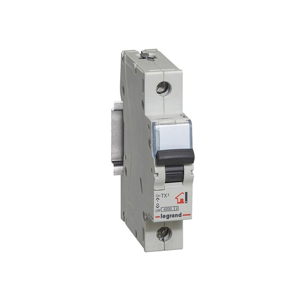 Автоматический выключатель Legrand 404030 1П C25A TX3 6000 6kA