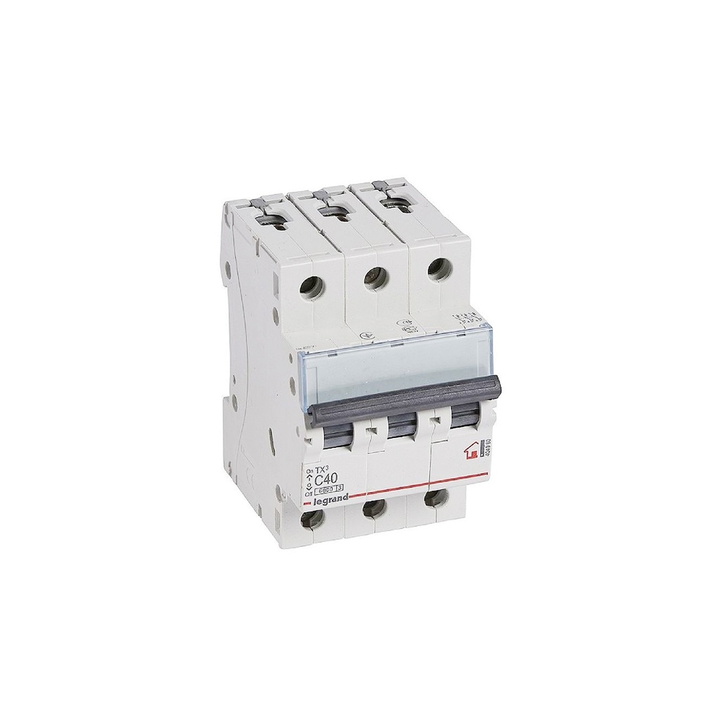 Автоматический выключатель Legrand 404060 3П C 40A TX3 6000 6kA