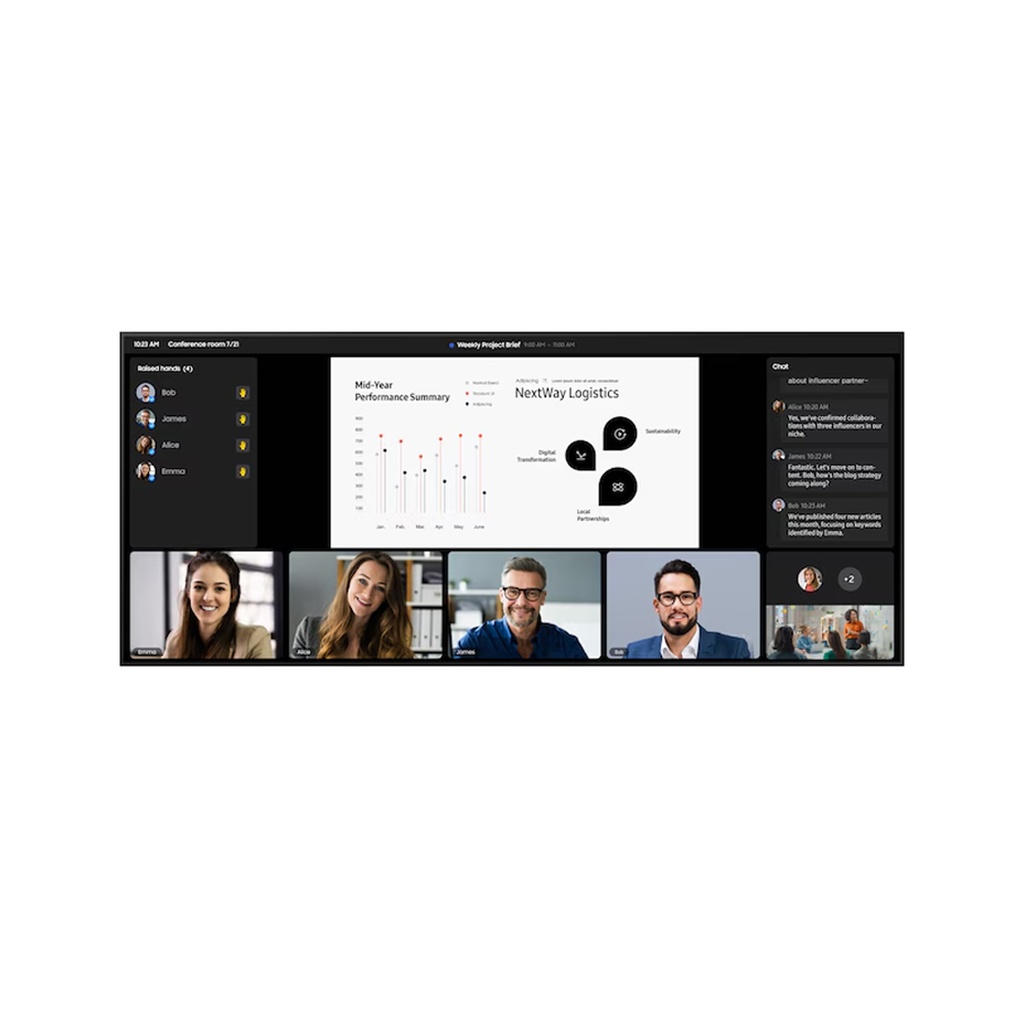 Профессиональный дисплей Samsung QP105DX-5K 105"