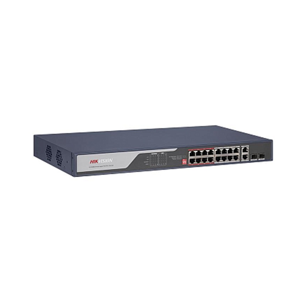 Коммутатор Hikvision DS-3E0318P-E(C)