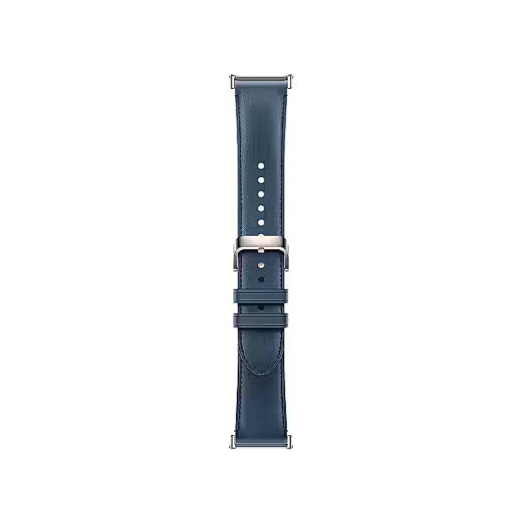 Кожаный сменный браслет Xiaomi Leather Quick Release Strap Glacier Blue