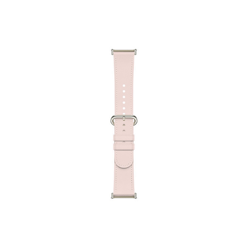 Кожаный сменный браслет Xiaomi Leather Quick Release Strap Sakura Pink