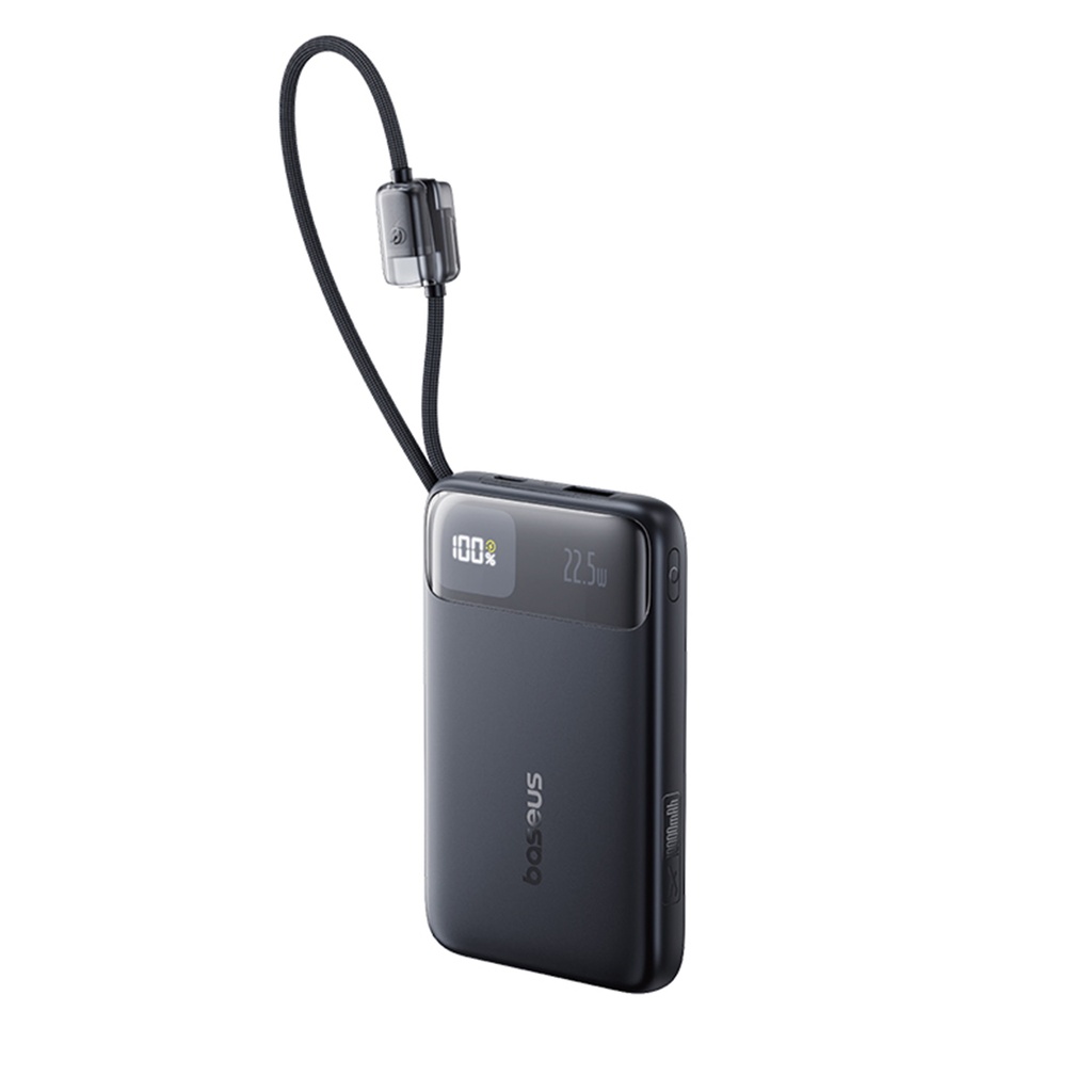 Портативный внешний аккумулятор Baseus EnerFill FC11 10000mAh 22.5W Black (E0027R04)