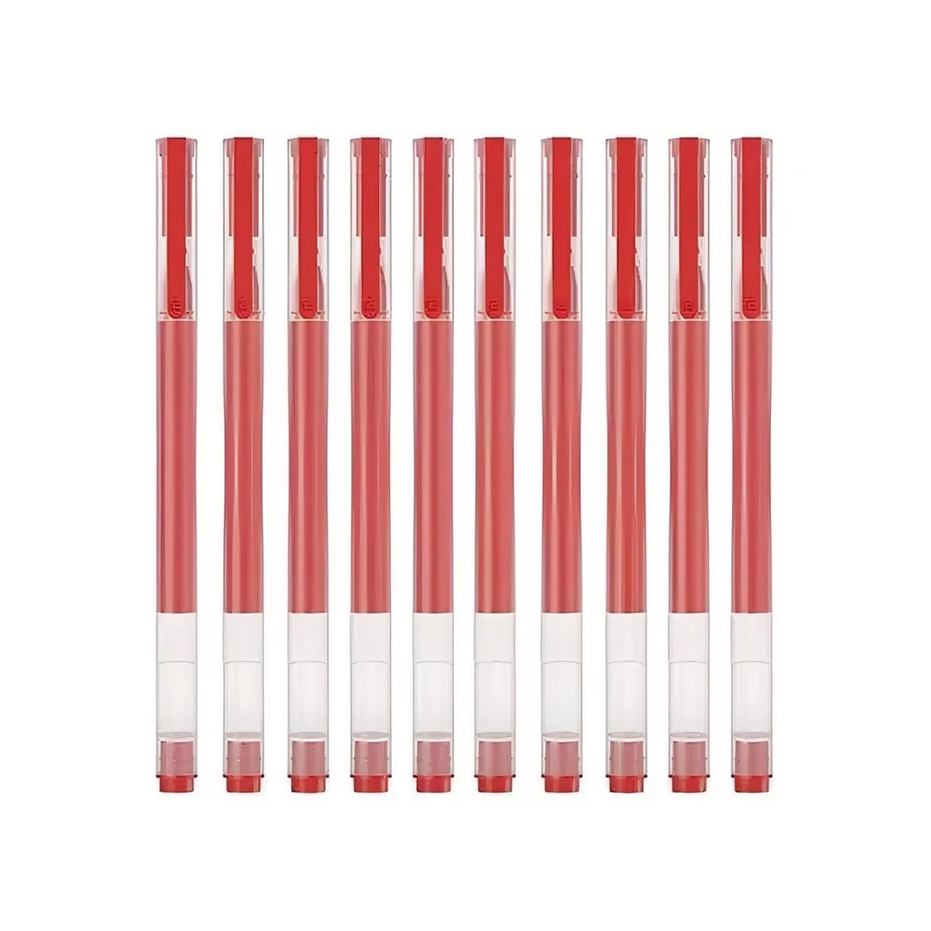 Гелевая ручка Xiaomi High-capacity Gel Pen (10-pack) Red
