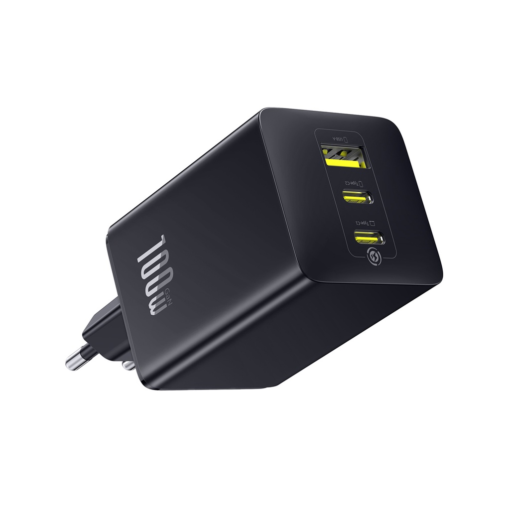 Адаптер питания Baseus EnerFill FE11 2C+U 100W Black (P10182102123-00)