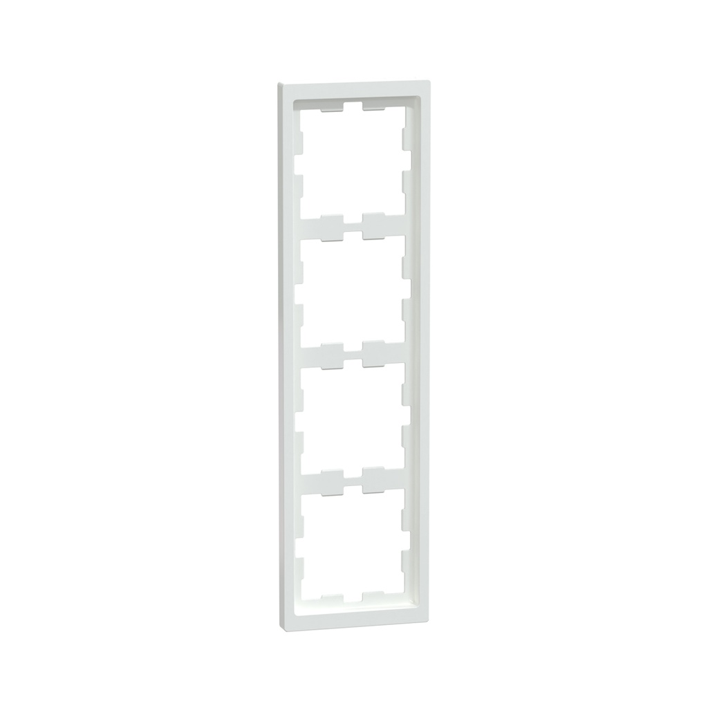 Рамка MERTEN MTN4040-6535 D-Life 4 постовая белый лотос