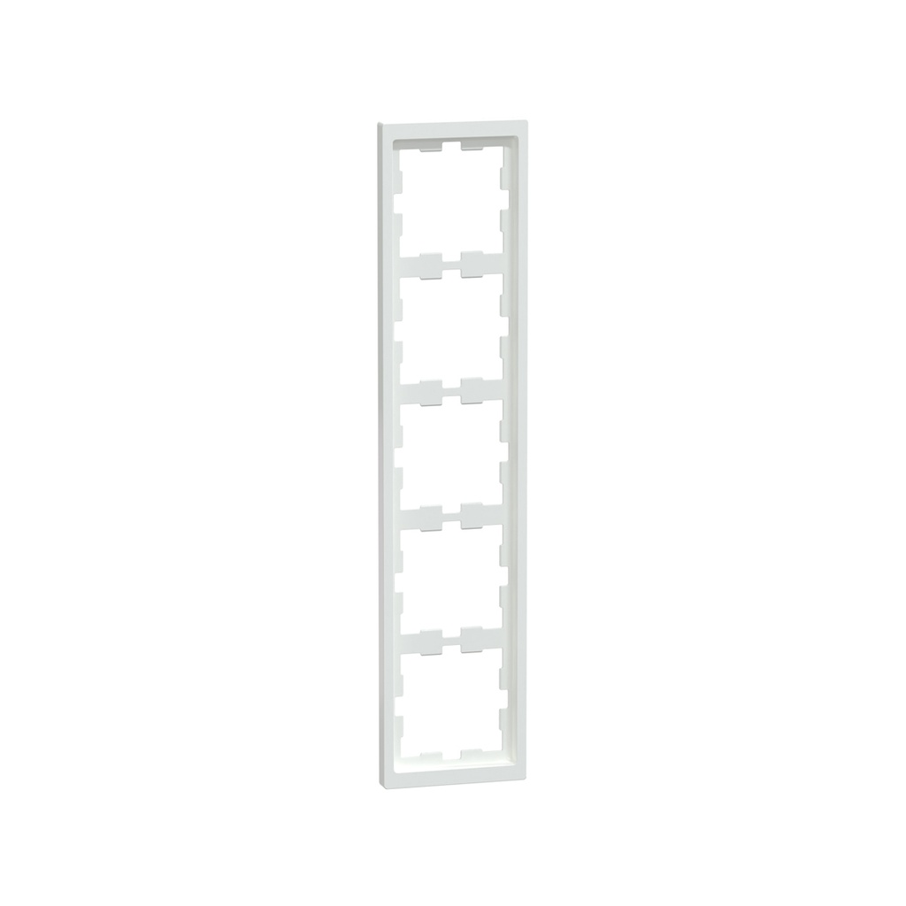 Рамка MERTEN MTN4050-6535 D-Life 5 постовая белый лотос