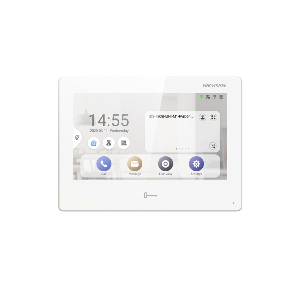 Домофонная система Hikvision DS-KH9310-WTE1(B) 7"