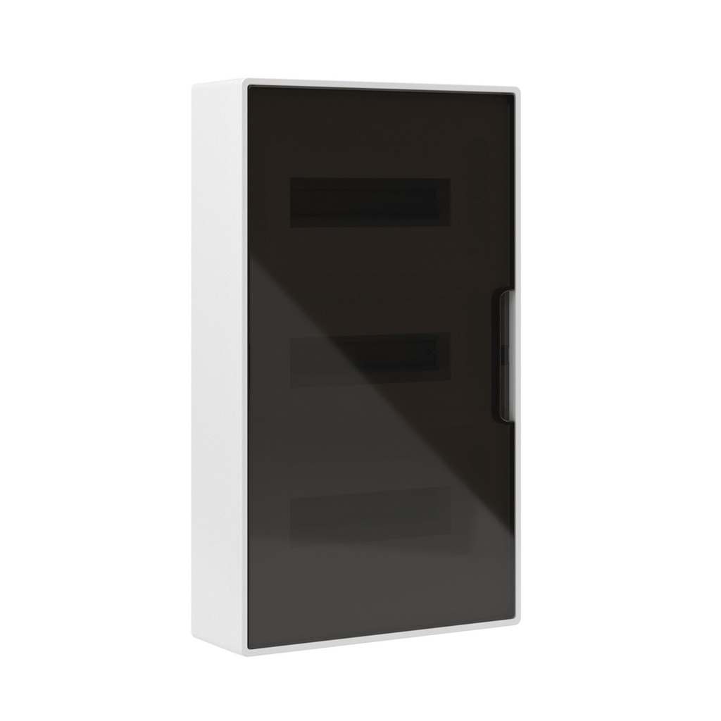 Щиток настенный FRAME белый DKC F36W1WD 36 модулей с тонированной дверцей