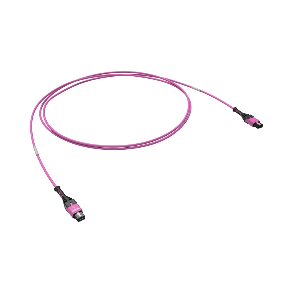 Оптическая соединительная сборка 12ОВ 50/125 OM4, 1xMTP PRO(12)/1xMTP PRO(12), 30м