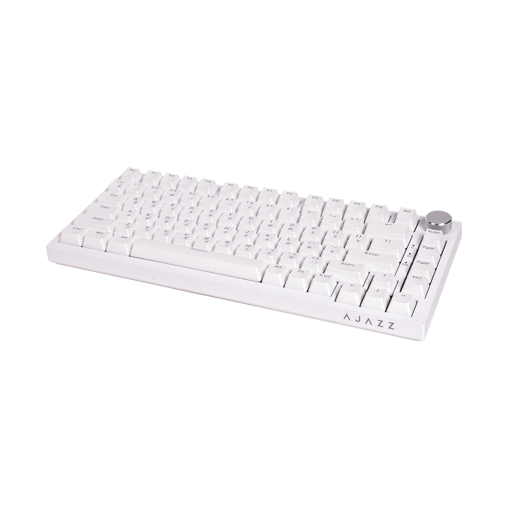 Клавиатура Ajazz AK820 Blue Switch White