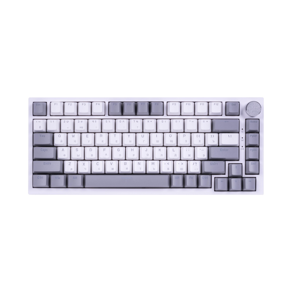 Клавиатура Ajazz AK820-AS Red Switch Белый