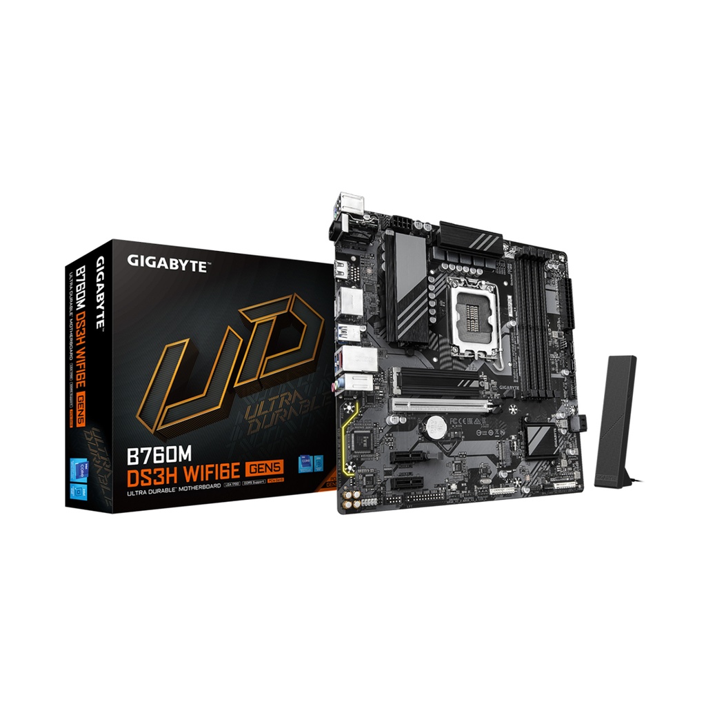 Материнская плата Gigabyte B760M DS3H WIFI6E GEN5
