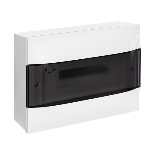 [62165] Щит навесной Legrand Practibox S 1х12 IP40 Дымчатая дверь