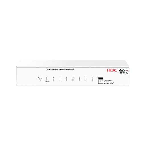 [88054] Коммутатор H3C Aolynk ES100-8G