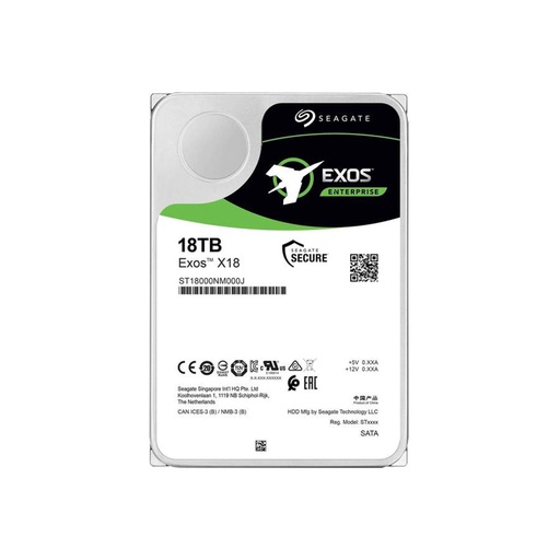 [45545] Жесткий диск Seagate Exos X18 ST18000NM000J 18TB SATA3