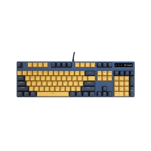 [50958] Клавиатура Rapoo V500PRO TM Yellow Blue