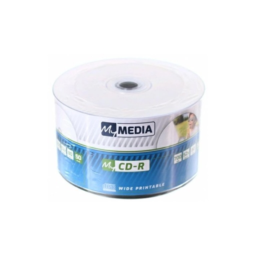[61715] Диск CD-R MyMedia (69206) 700MB 50штук Printable Незаписанный