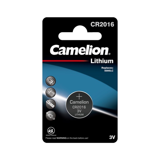 [22350] Батарейка CAMELION Lithium CR2016-BP1