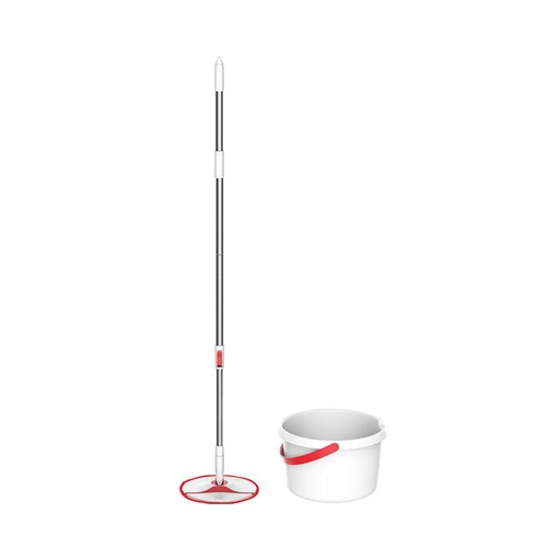 [38070] Комплект для уборки Yijie Rotary Mop Set Белый