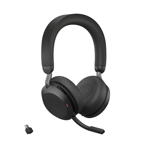 [64274] Гарнитура Jabra Evolve2 75 Link380c MS Stereo Stand Black USB-C