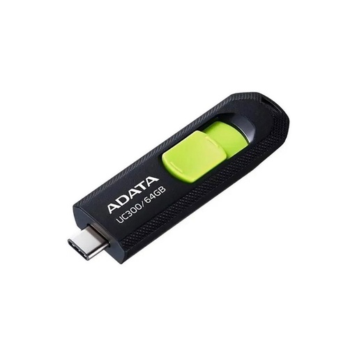 [69440] USB-накопитель ADATA ACHO-UC300-64G-RBK/GN 64GB