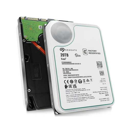 [84108] Жесткий диск Seagate Exos X20 ST20000NM002C 20TB SATA