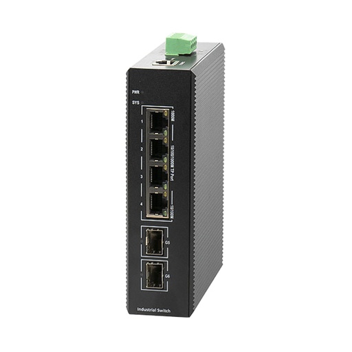 [44226] Индустриальный коммутатор BDCOM IES200-V25-2S4T