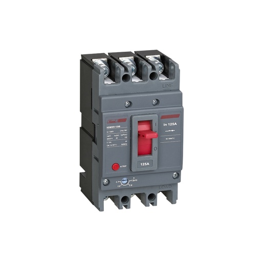 [87039] Автоматический выключатель Himel HDM3SV-125B 3P 125A 25kA с регулировкой
