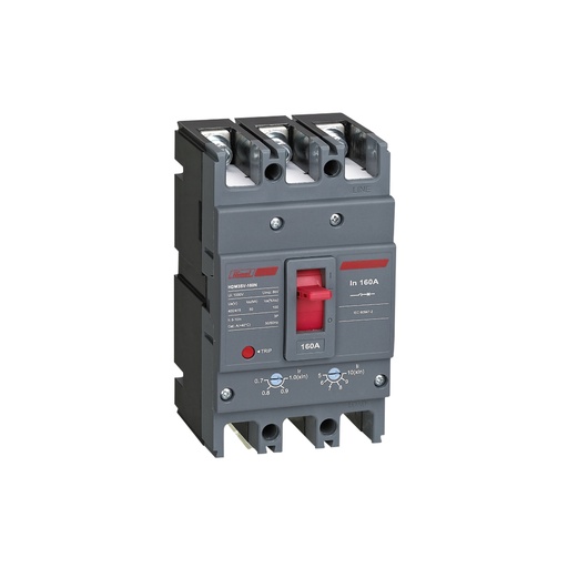 [87040] Автоматический выключатель Himel HDM3SV-160F 3P 160A 36kA с регулировкой