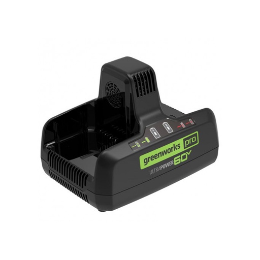 [71113] Быстрое зарядное устройство для двух аккумуляторов Greenworks 2954407 60V 10А