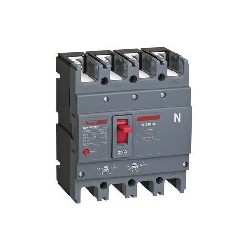 [87041] Автоматический выключатель Himel HDM3SV-250F 3P 200A 36kA с регулировкой