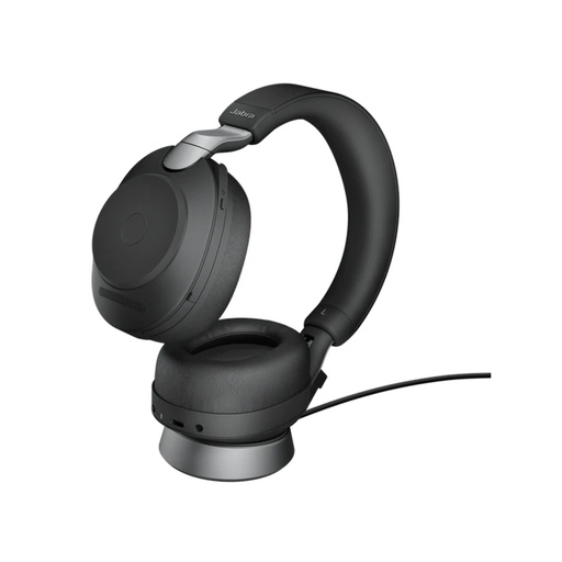 [64275] Гарнитура Jabra Evolve2 85 Link380a MS Stereo Stand Black