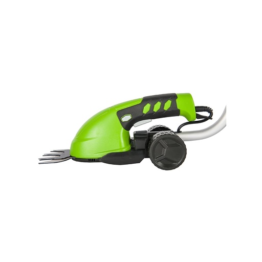 [63053] Садовые ножницы аккумуляторные Greenworks 3,6V со встроенным аккумулятором 2Aч и телескоп. ручкой
