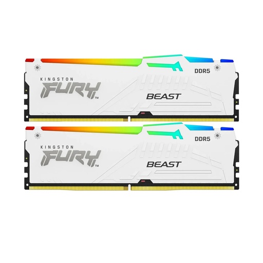 [75699] Комплект модулей памяти Kingston FURY Beast RGB KF560C36BWE2AK2-32 DDR5 32GB (Kit 2x16GB) 6000MHz