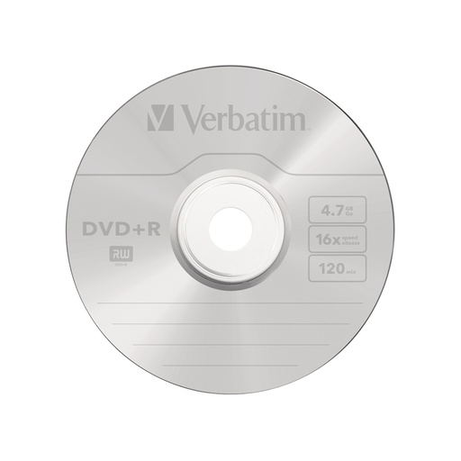 [36145] Диск DVD+R Verbatim (43498) 4.7GB 10штук Незаписанный