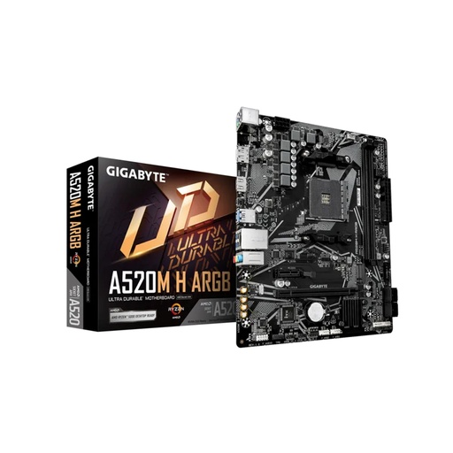 [87731] Материнская плата Gigabyte A520M H ARGB