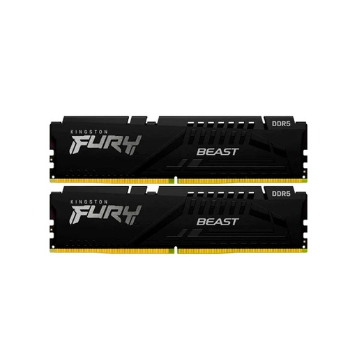 [43908] Комплект модулей памяти Kingston FURY Beast KF556C40BBAK2-64 DDR5 64GB (Kit 2x32GB) 5600MHz