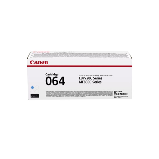 [85802] Картридж Canon CARTRIDGE 064 Cyan