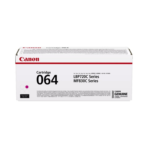 [85803] Картридж Canon CARTRIDGE 064 Magenta