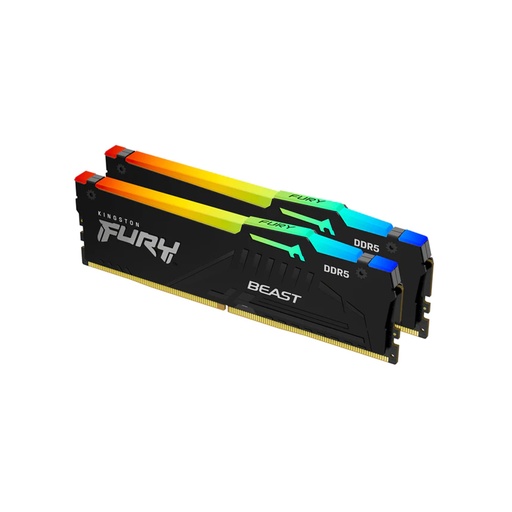 [53992] Комплект модулей памяти Kingston FURY Beast KF560C36BBEAK2-64 DDR5 64GB (Kit 2x32GB) 6000MHz