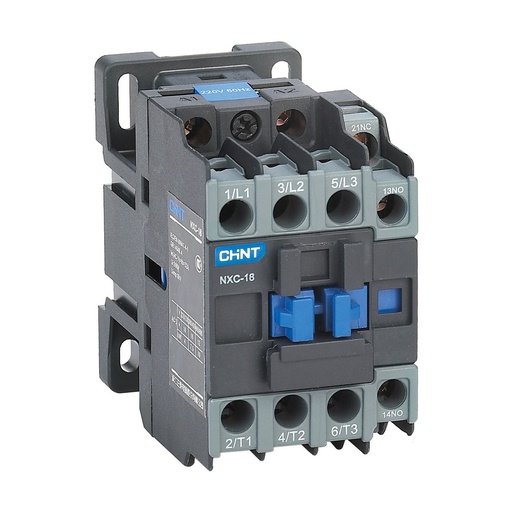 [54658] Контактор CHINT NXC-18 18A 220В/АС3 1НО+1НЗ 50Гц