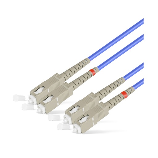 [16907] Патч Корд Оптоволоконный SC/UPC-SC/UPC MM OM4 50/125 Duplex 3.0мм 1 м