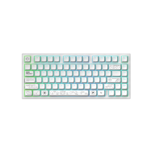[78336] Клавиатура Dark Project ALU81A Terra Nova White