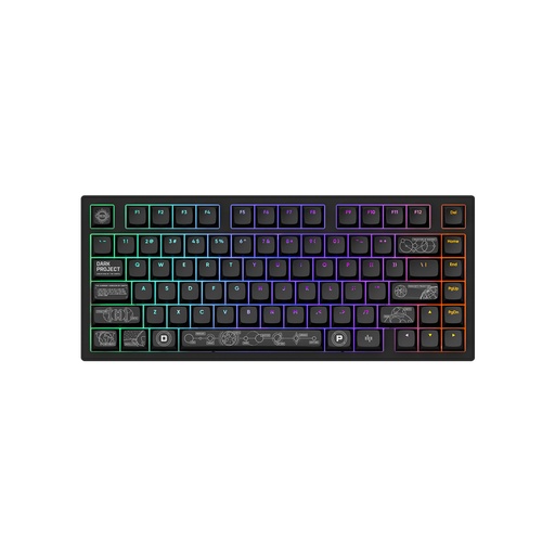 [78335] Клавиатура Dark Project ALU81A Terra Nova Black